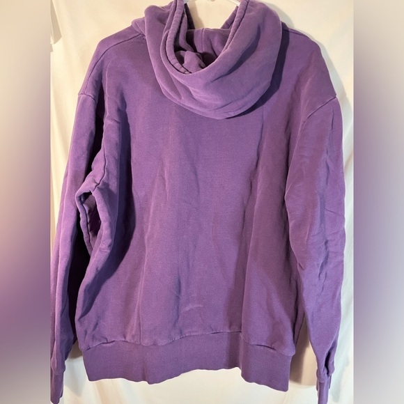 NANA JUDY Women’s Authentic Pullover Purple Crew Neckline Long Sleeve Hoodie - Picture 5 of 7